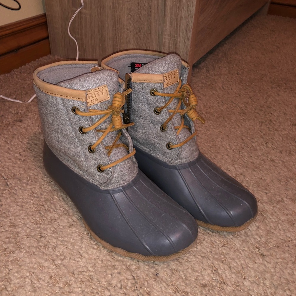 Sperry saltwater duck boots